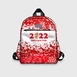 Детский рюкзак Happy New Year 2022, цвет: 3D-принт