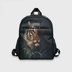 Детский рюкзак Голова тигра, цвет: 3D-принт