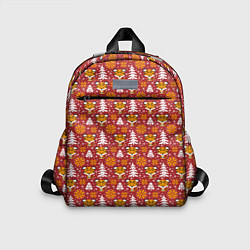 Детский рюкзак Милый вязаный тигр, цвет: 3D-принт