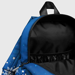 Детский рюкзак Снежинки - С Новым Годом, цвет: 3D-принт — фото 2