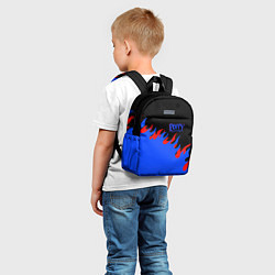 Детский рюкзак ХАГИ ВАГИ СИНЕЕ ПЛАМЯ ЛОГО, цвет: 3D-принт — фото 2