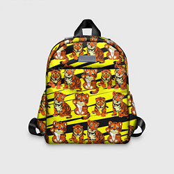 Детский рюкзак Няшные Тигрята, цвет: 3D-принт