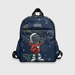 Детский рюкзак КОСМИЧЕСКАЯ МУЗЫКА SPACE MUSIC, цвет: 3D-принт