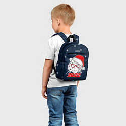 Детский рюкзак ТИГР 2022 НОВОГОДНИЙ, цвет: 3D-принт — фото 2