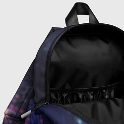 Детский рюкзак Кэ Цин Keqing, Genshin Impact стиль киберпанк, цвет: 3D-принт — фото 2