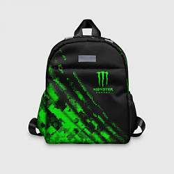 Детский рюкзак Monster Energy Текстура, цвет: 3D-принт