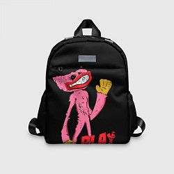 Детский рюкзак Розовый Хагги Poppy Playtime, цвет: 3D-принт