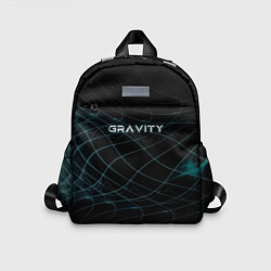 Детский рюкзак Gravity blue line theme, цвет: 3D-принт