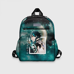 Детский рюкзак Сяо Xiao, Genshin Impact Геншин импакт, цвет: 3D-принт