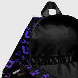 Детский рюкзак JOJOS BIZARRE ADVENTURE ЛИЦО ГЕРОЯ, цвет: 3D-принт — фото 2