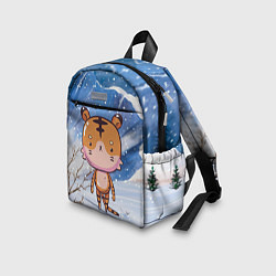 Детский рюкзак Невозмутимый тигренок, цвет: 3D-принт — фото 2