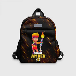 Детский рюкзак Brawl Stars - Amber, цвет: 3D-принт