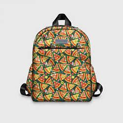 Детский рюкзак Pizza Пицца, цвет: 3D-принт
