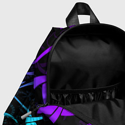 Детский рюкзак НЕОНОВОЕ ТАТУ ДРАКЕНА УЗОР, цвет: 3D-принт — фото 2