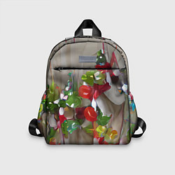 Детский рюкзак Зимние ягоды, цвет: 3D-принт