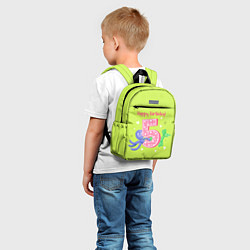 Детский рюкзак Пятый день рождения, цвет: 3D-принт — фото 2