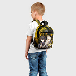 Детский рюкзак ZHONGLI NIN GUAN GENSHIN IMPACT, цвет: 3D-принт — фото 2