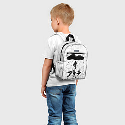 Детский рюкзак Akira черный постер, цвет: 3D-принт — фото 2