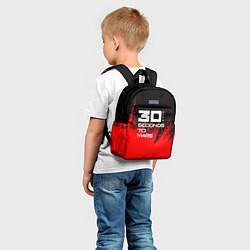 Детский рюкзак 30 Seconds to Mars: Брызги, цвет: 3D-принт — фото 2