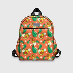 Детский рюкзак Паттерн из авокадо