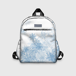 Детский рюкзак Коллекция Зимняя сказка Снежинки Sn-1, цвет: 3D-принт