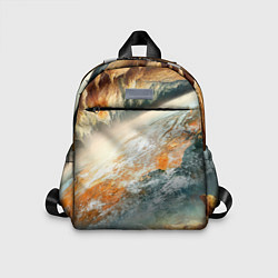 Детский рюкзак Песчаный Космос, цвет: 3D-принт