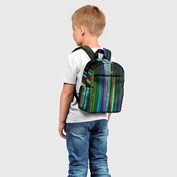 Детский рюкзак Свет неоновой радуги, цвет: 3D-принт — фото 2