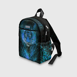Детский рюкзак Водяной голубой Тигр, цвет: 3D-принт — фото 2