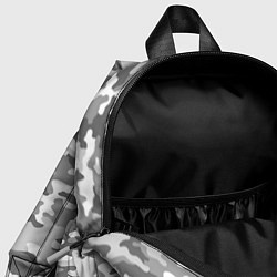 Детский рюкзак Серый Военный Камуфляж, цвет: 3D-принт — фото 2