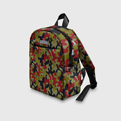 Детский рюкзак Модный Цветной Камуфляж, цвет: 3D-принт — фото 2