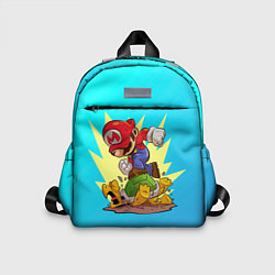 Детский рюкзак Марио за работой, цвет: 3D-принт