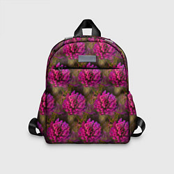 Детский рюкзак Полевые цветы паттерн, цвет: 3D-принт