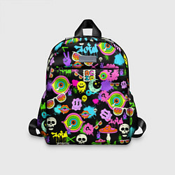 Детский рюкзак ACID, цвет: 3D-принт