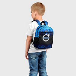 Детский рюкзак Volvo - Огонь, цвет: 3D-принт — фото 2