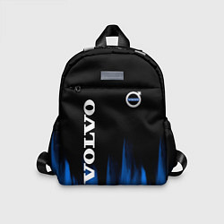 Детский рюкзак Volvo синий огонь, цвет: 3D-принт