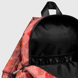 Детский рюкзак Панда с сердечком день влюбленных, цвет: 3D-принт — фото 2