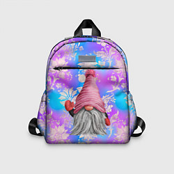 Детский рюкзак Забавный гном в шапке, цвет: 3D-принт