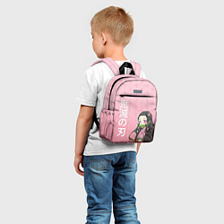 Детский рюкзак НЕДЗУКО DEMON SLAYER КЛИНОК, цвет: 3D-принт — фото 2