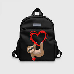 Детский рюкзак Ленивая любовь, цвет: 3D-принт