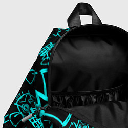 Детский рюкзак JINX ДЖИНКС NEON PATTERN, цвет: 3D-принт — фото 2