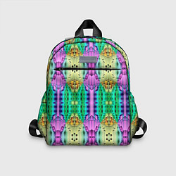 Детский рюкзак Психоделика - калейдоскоп, цвет: 3D-принт