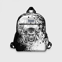 Детский рюкзак Бык Bull ЧБ, цвет: 3D-принт