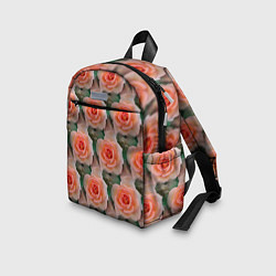 Детский рюкзак Нежные розы паттерн, цвет: 3D-принт — фото 2