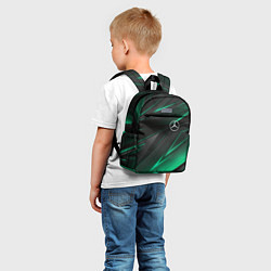 Детский рюкзак MERCEDES-BENZ AMG NEON STRIPES PETRONAS, цвет: 3D-принт — фото 2