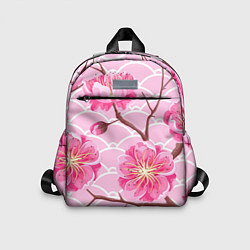 Детский рюкзак Большие цветы, цвет: 3D-принт