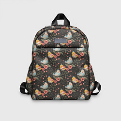 Детский рюкзак Птички на ветках, цвет: 3D-принт
