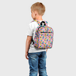 Детский рюкзак Лица людей, цвет: 3D-принт — фото 2