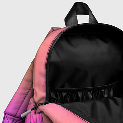 Детский рюкзак Маленький рыжий лисенок с короной, цвет: 3D-принт — фото 2