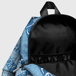 Детский рюкзак Beatles - голубой, цвет: 3D-принт — фото 2