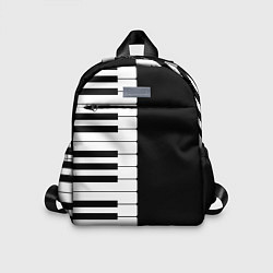 Детский рюкзак Черно-Белое Пианино Piano